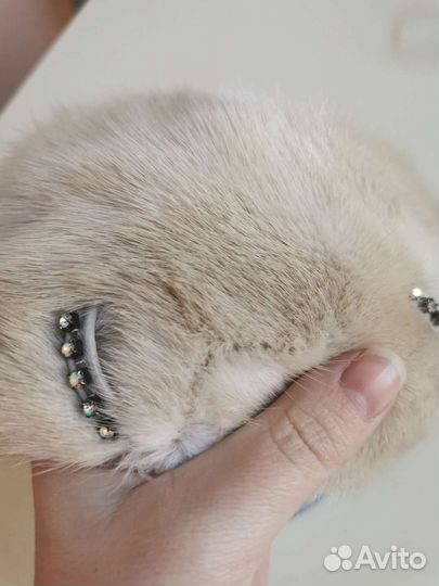 Берет норковый