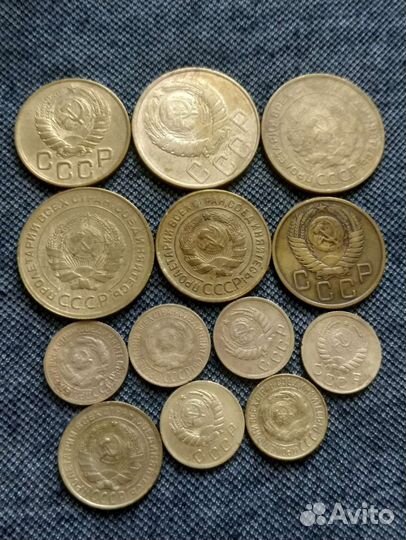 Монеты наборы