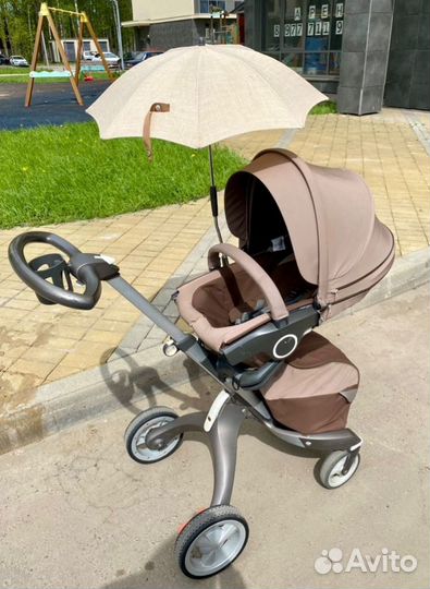 Описание:Коляска Stokke Xplory V4 (цвет бежевый)