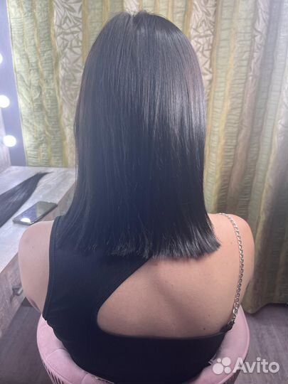 Модель на наращивание биопротеиновых волос