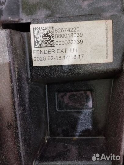 Крыло кабины Volvo FM5 82674220