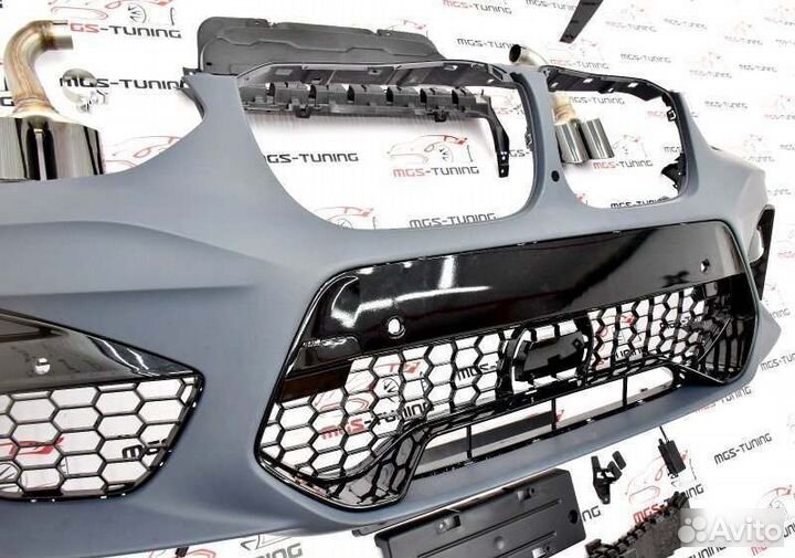 Обвес в стиле X4M BMW X4 G02 дорестайлинг