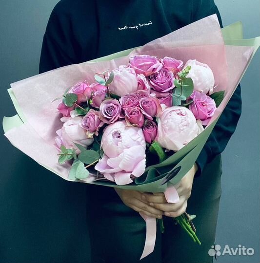 Живые цветы букеты