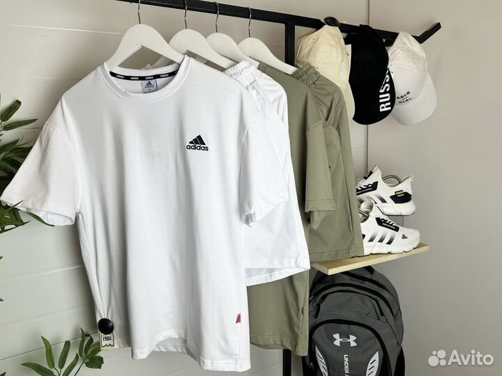 Спортивный костюм Adidas (шорты + футболка) 46-56