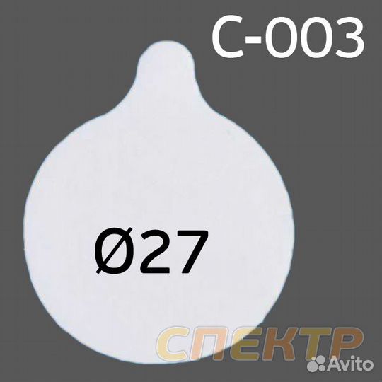 Пластина для датчика дождя C-003 (прозрачная)