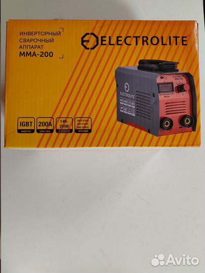 Инверторный сварочный аппарат мма-200 electrolite