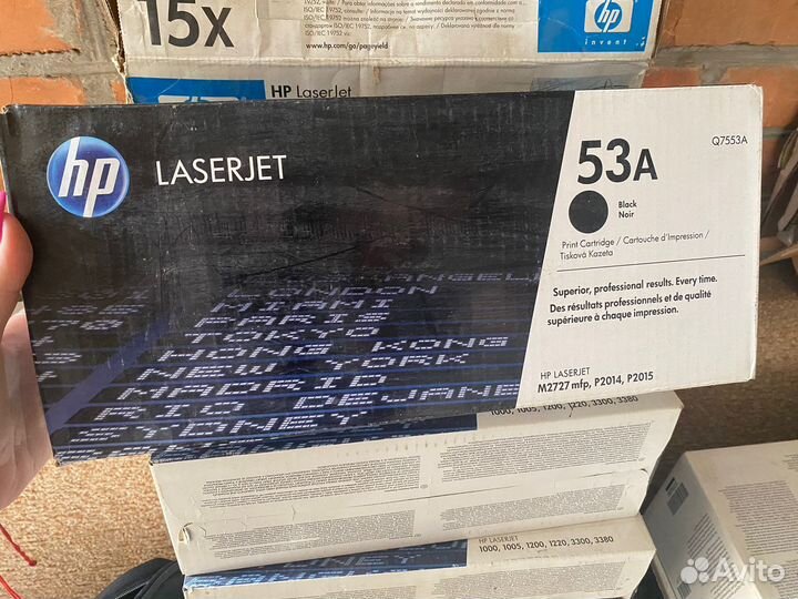 Катриджи для принтера