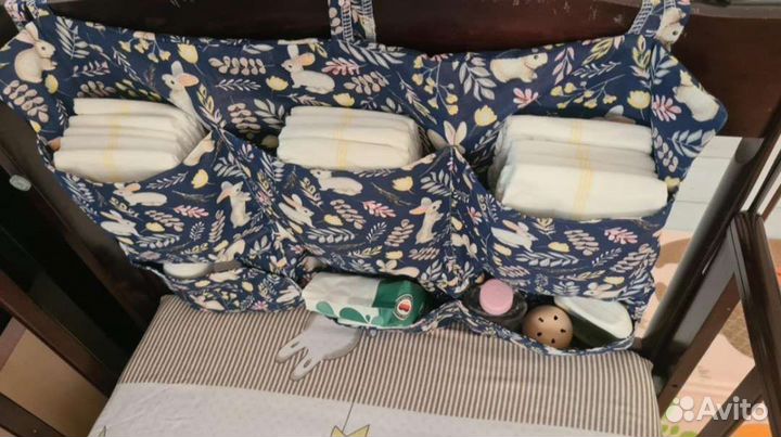 Кармашек для детской кроватки