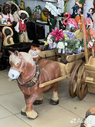 Садовые фигуры из полистоуна