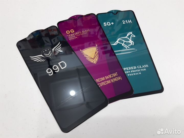 Защитное стекло Xiaomi 9/Note 9/Mi 9