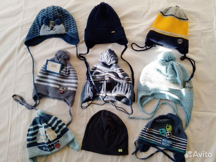 Шапки для мальчика зимние и осенние