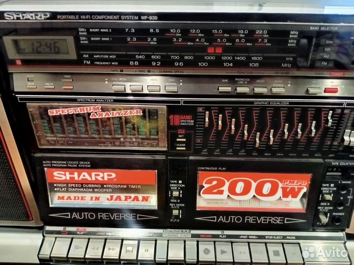 Магнитола Шарп 939