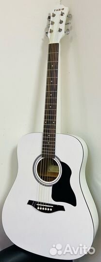 Гитара акустическая новая Fabio FW220 WH