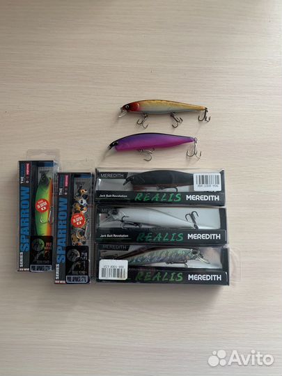 Воблеры bearking, meredith