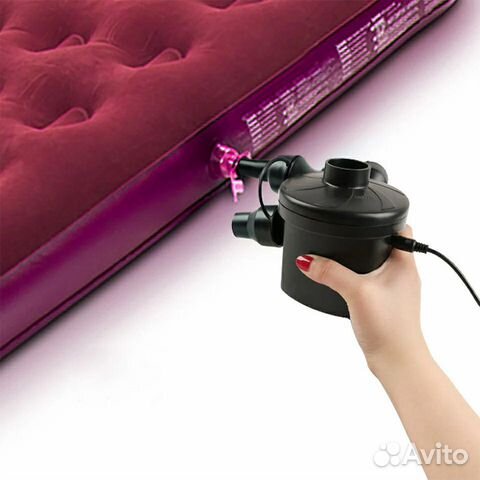 Насос электр. для матрасов и лодок новый