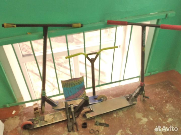 Детали на трюковой самокат