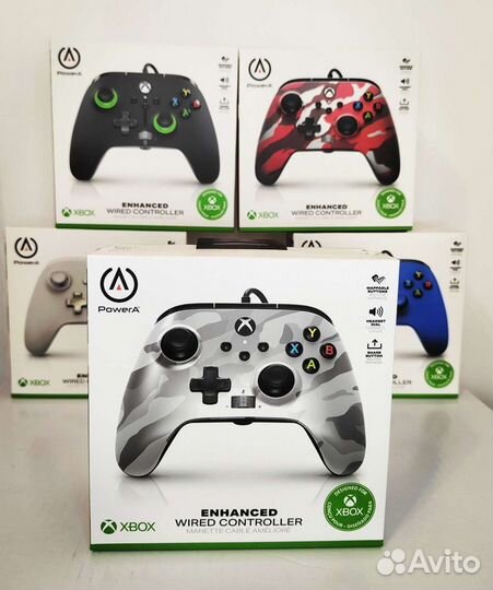 Проводной Геймпад Xbox One/Series Новые Разн.цвета