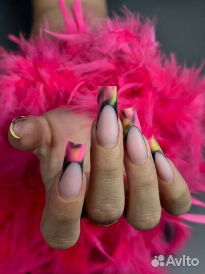 Модель на выкладной френч