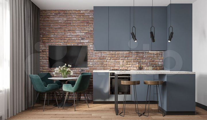 2-к. квартира, 55,8 м², 7/18 эт.