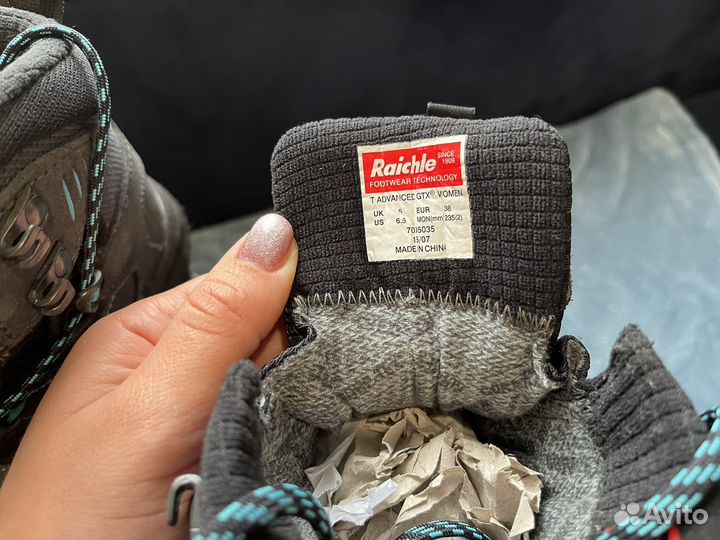 Треккинговые ботинки Mammut, 38р, подошва Vibram