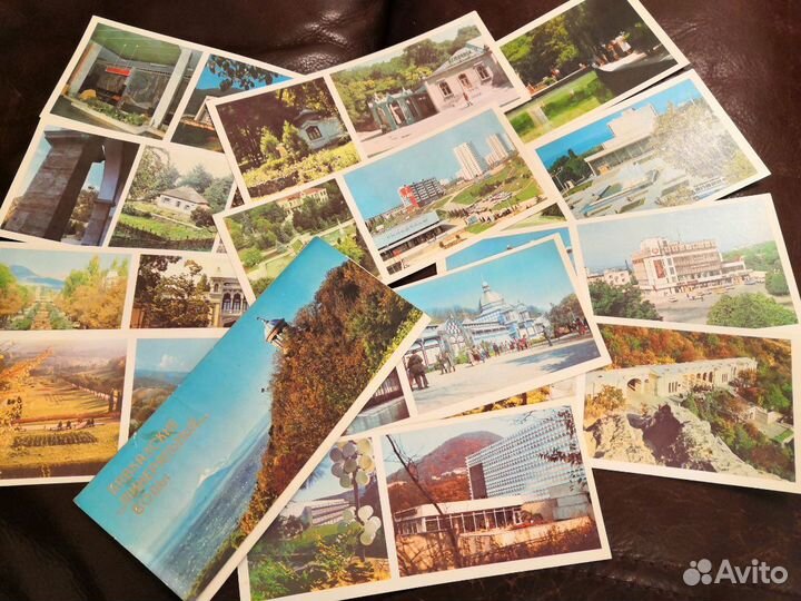 Фото-открытки Кавказские минеральные воды 1984 год