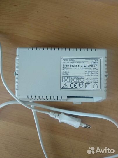 Источник питания бпд 18/12-3-1 vizit