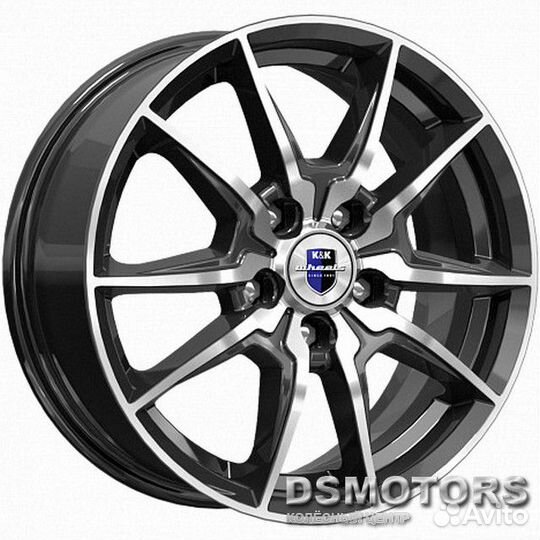 Диски Адамар 6.5/16 5x100 ET40 d67.1 алмаз чёрный