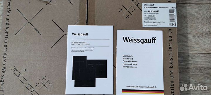 Индукционная варочная панель Weissgauff HI 630