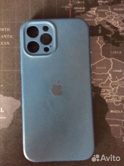 Синий чехол для iPhone 12 pro max