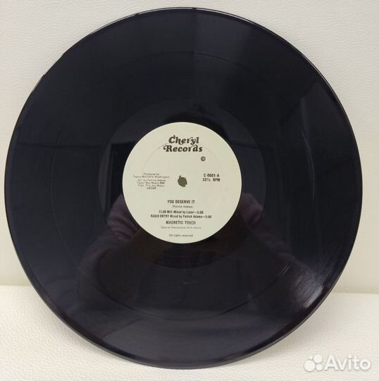 Magnetic Touch - You Deserve It LP USA NM