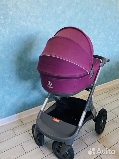 Коляска stokke trailz люлька