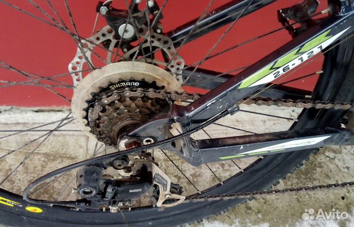 Алюминий, Disc shimano Racer 21ск Racer 26 121