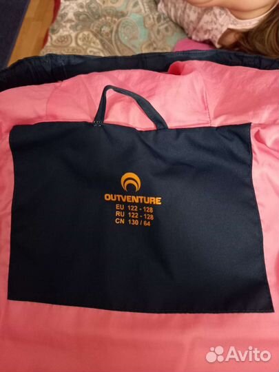 Пуховик для девочки