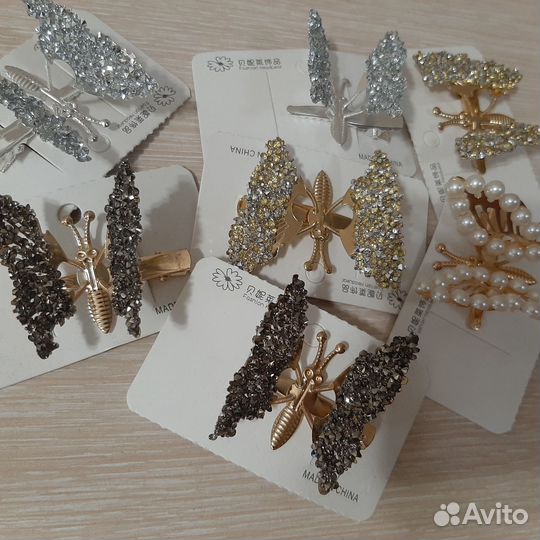 Заколка для волос бабочки