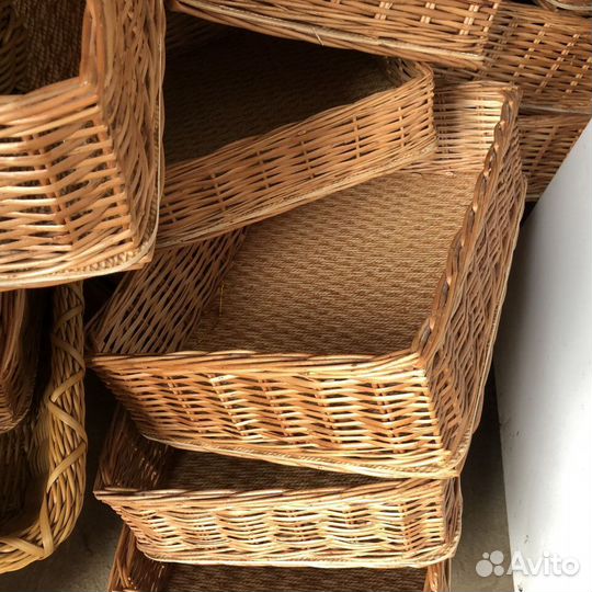 Корзины плетеные для овощей и фруктов