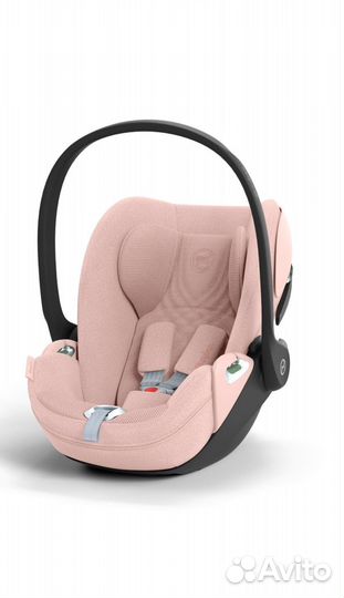 Автолюлька cybex cloud t T plus peach pink