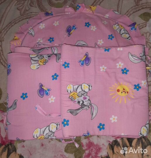 Бортики в кроватку