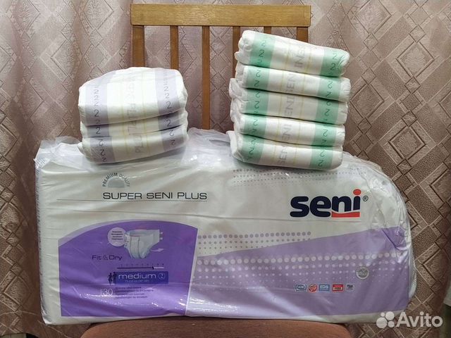 Памперсы для взрослых seni, М