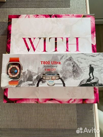 Airpods pro premium плюс смарт часы Т800 ultra