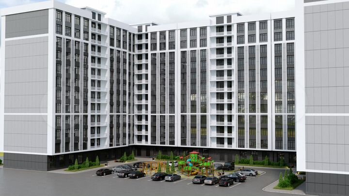 2-к. квартира, 74,6 м², 6/12 эт.