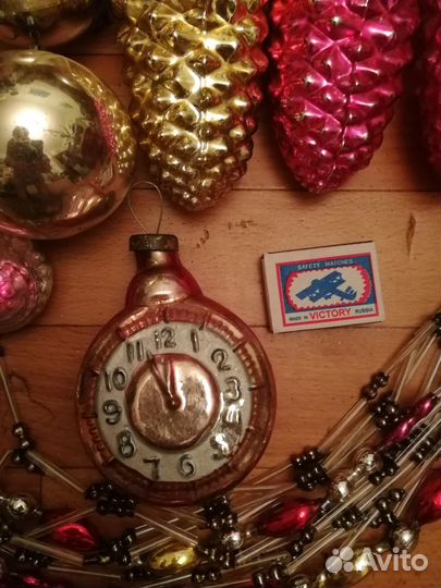 Елочные игрушки СССР