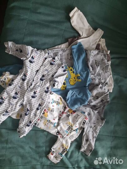 Детские вещи пакетом от 0 +
