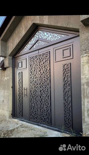 Ворота кованые