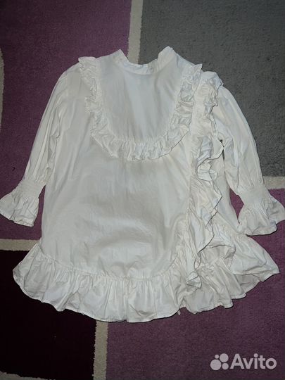 Платье рубашка для девочки