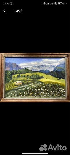 Картина маслом на холсте