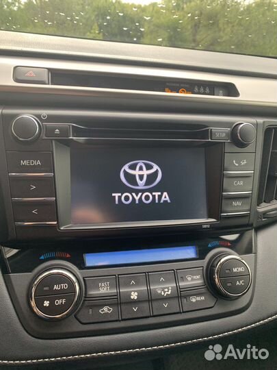 Штатная магнитола (шгу) для Toyota rav4 (Япония)