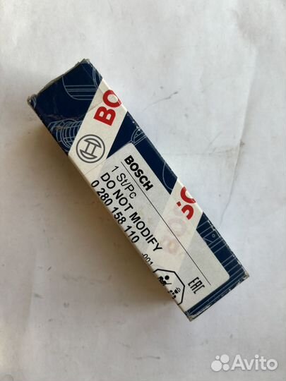 Форсунка топливная ваз bosch 0280158110