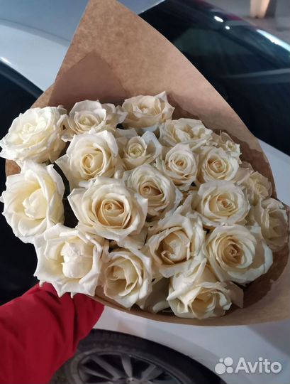 Розы с доставкой, букет роз 101