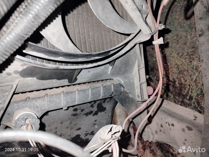 Вентилятор охлаждения радиатора опель омега