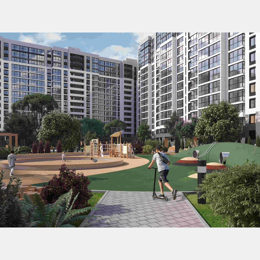 1-к. квартира, 51 м², 16/16 эт.